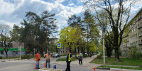 В Протвине обновили дорожную разметку на Ленина у Дома культуры «Протон» - Regions.Ru