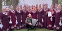 Известные военные песни прозвучали в исполнении хора «Реченька» в Протвине - Regions.Ru