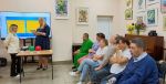 Игра «Сто к одному» стала ярким событием Дня открытых дверей в библиотеке им. Е. Р. Дашковой.
